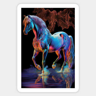 Farm Horse Art Sticker